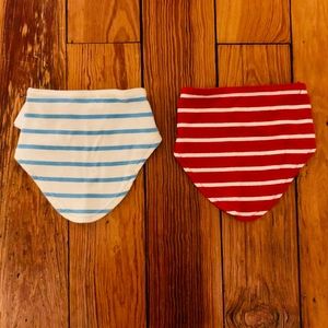 2 Polarn O. Pyret neck scarves/bibs